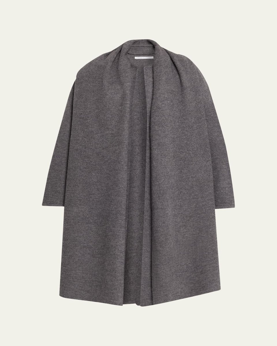 Wool Cloak Sweater Coat